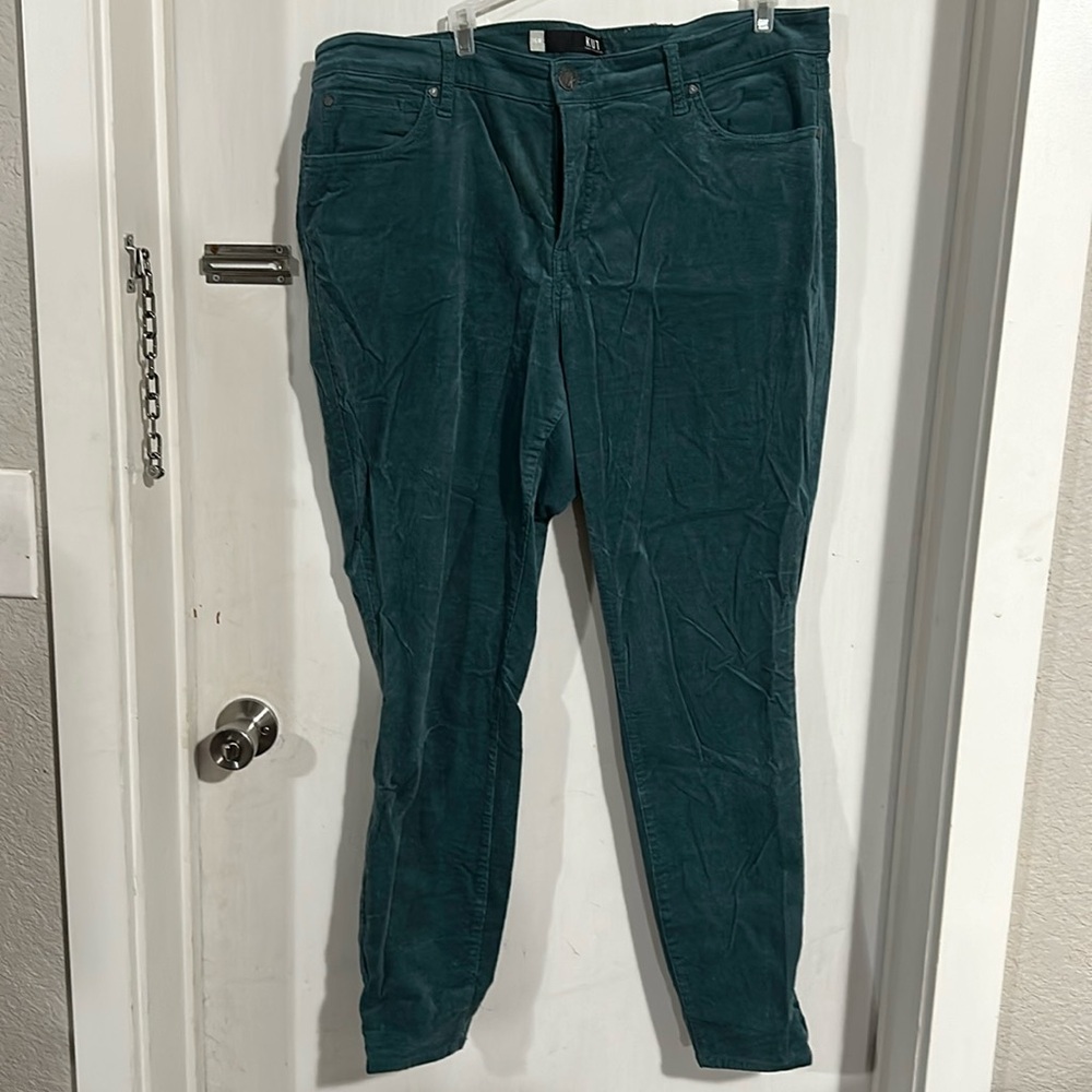 Kut From the Kloth Teal Cords